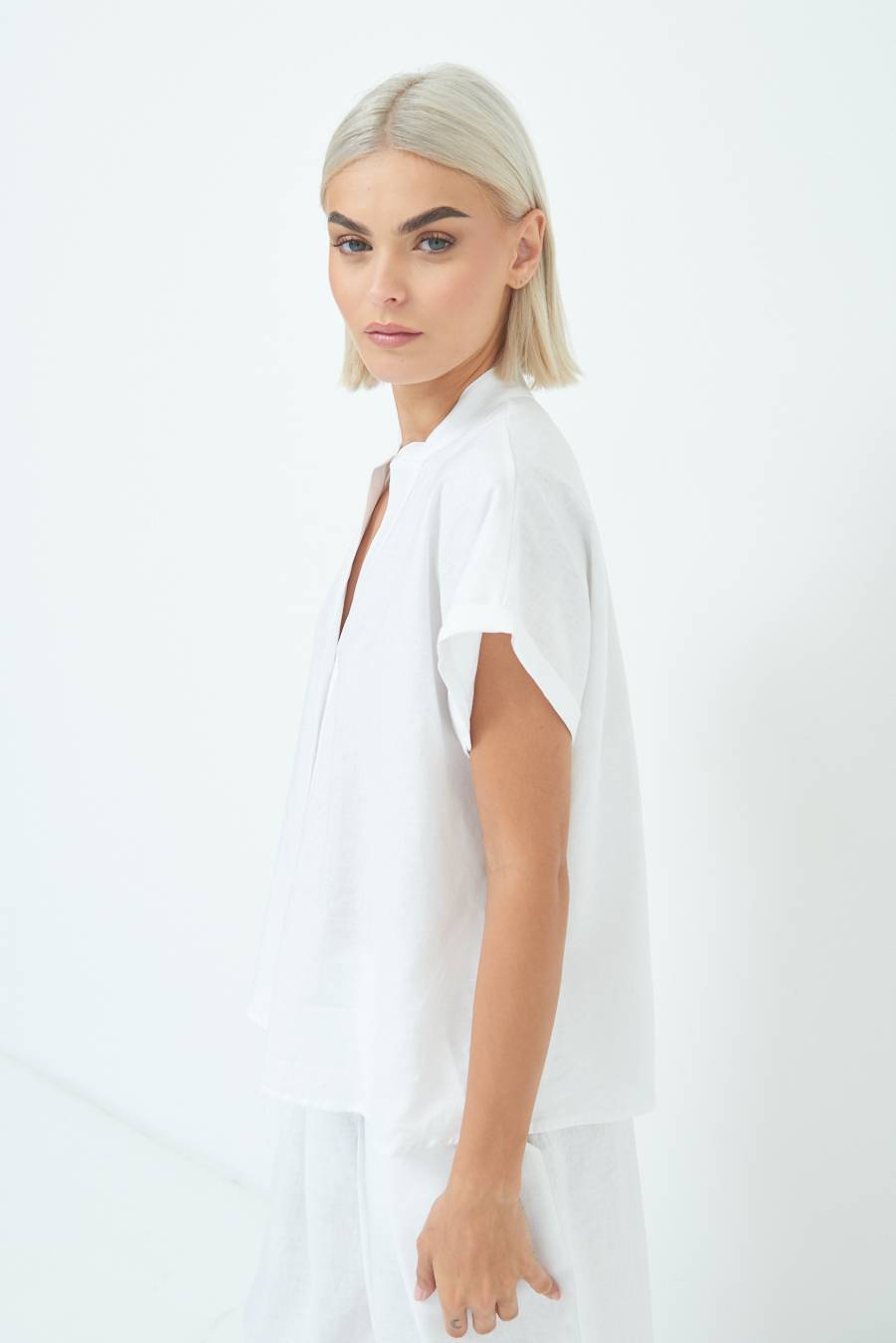 Kikisix CAMICIA MANICA ALETTA PANNA Offerta