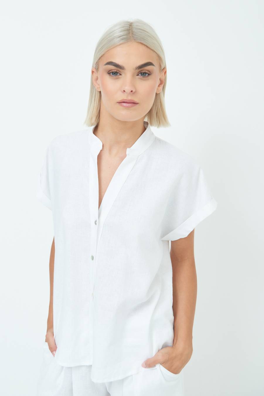 Kikisix CAMICIA MANICA ALETTA PANNA Offerta
