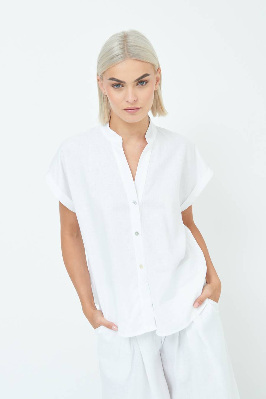 Kikisix CAMICIA MANICA ALETTA PANNA Offerta