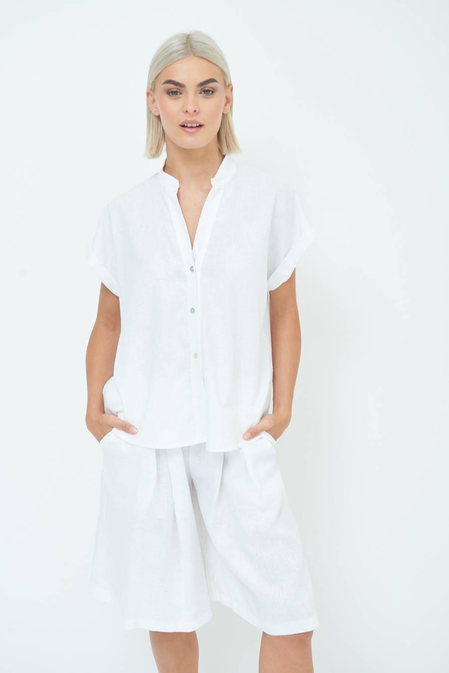 Kikisix CAMICIA MANICA ALETTA PANNA Offerta