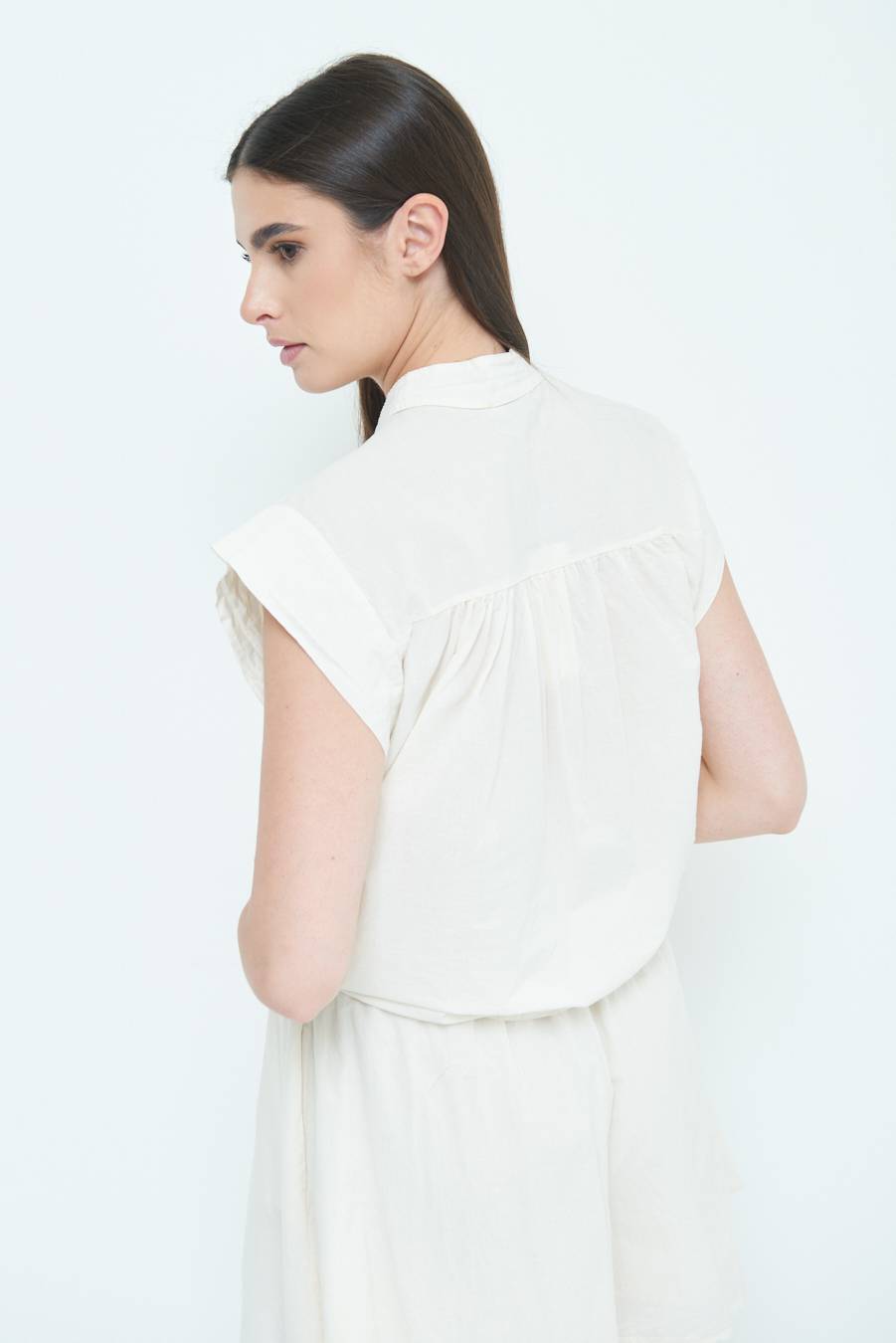 Kikisix CAMICIA SMANICATA CON NODO BURRO Offerta
