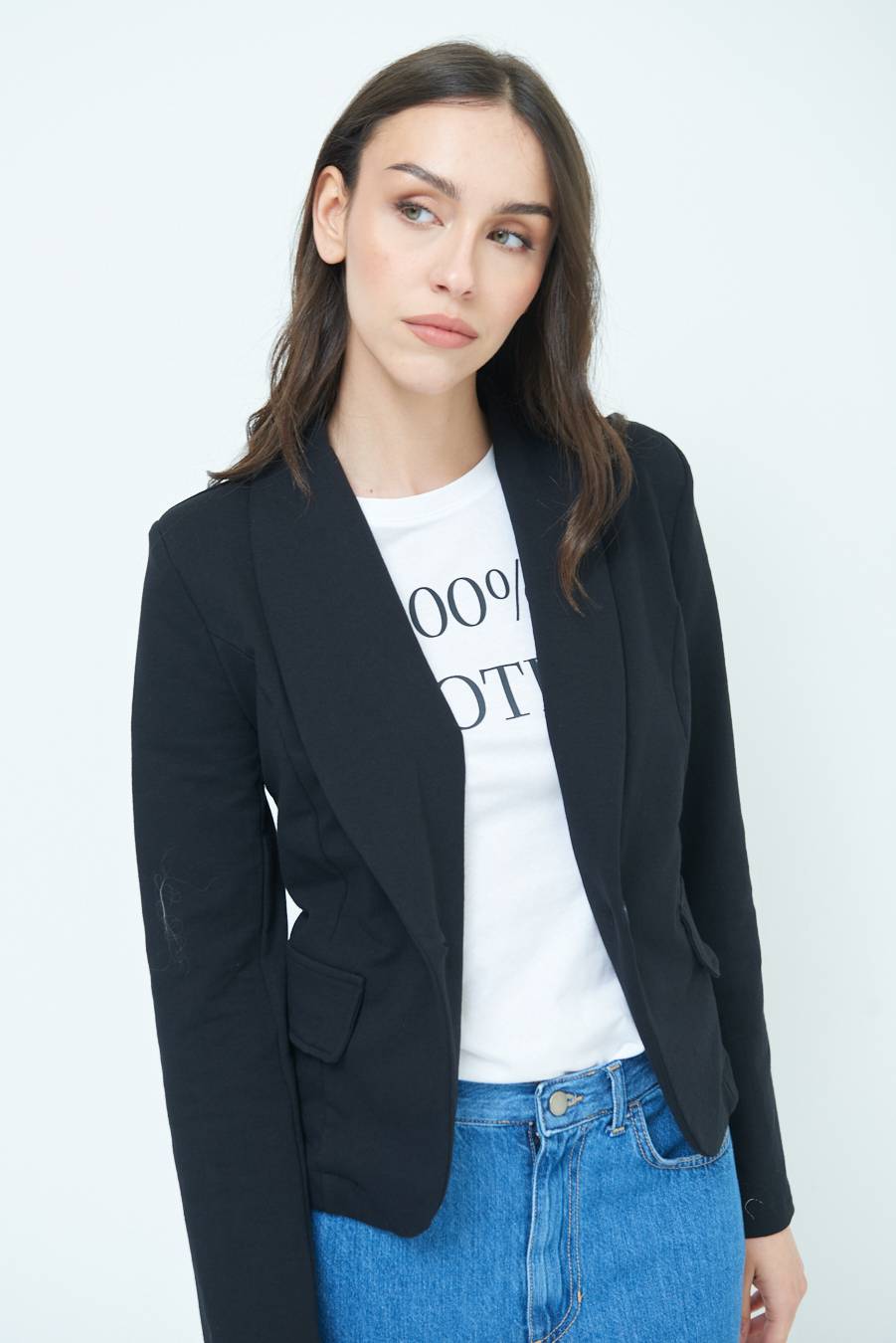 Kikisix GIACCA FELPA NERO Shopping Online