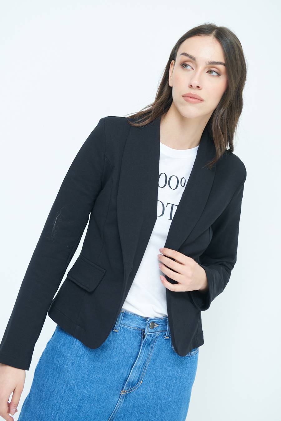 Kikisix GIACCA FELPA NERO Shopping Online