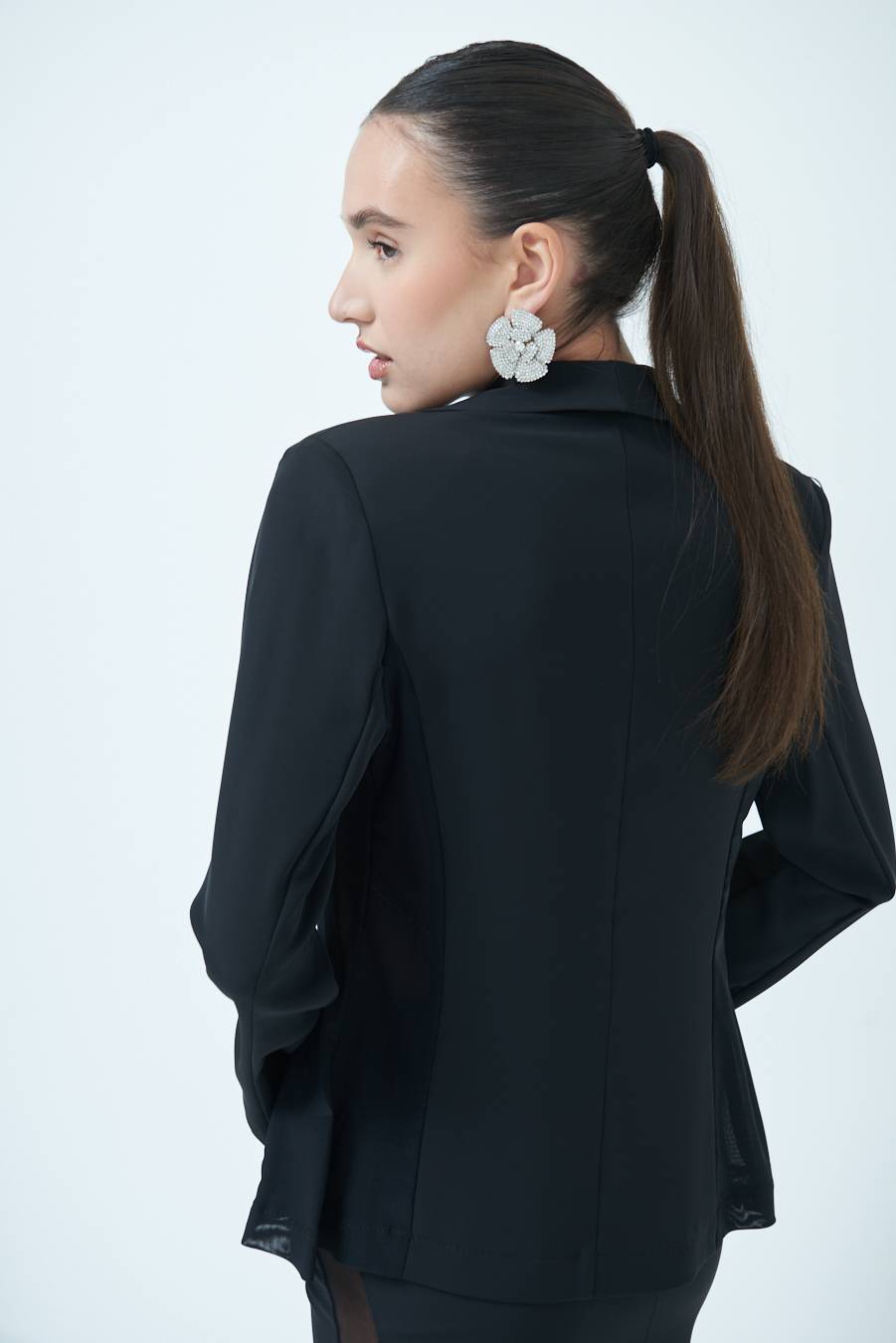 Kikisix GIACCA CADI+RETE NERO Sconto