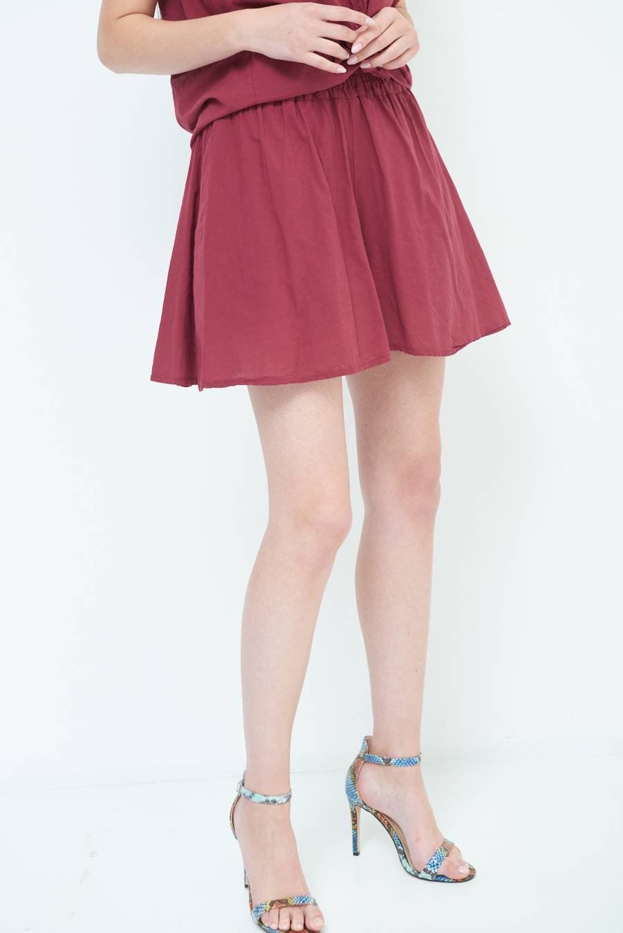 Kikisix SHORTS CON TASCHE ROSSO INDIA Convenienza