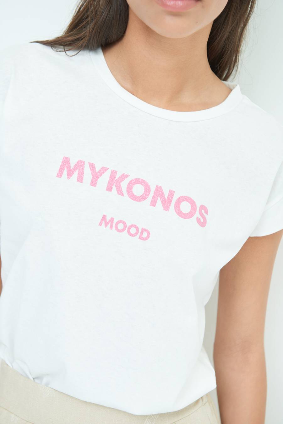 Kikisix T-SHIRT ''MYKONOS'' BUBBLE Vendite Flash