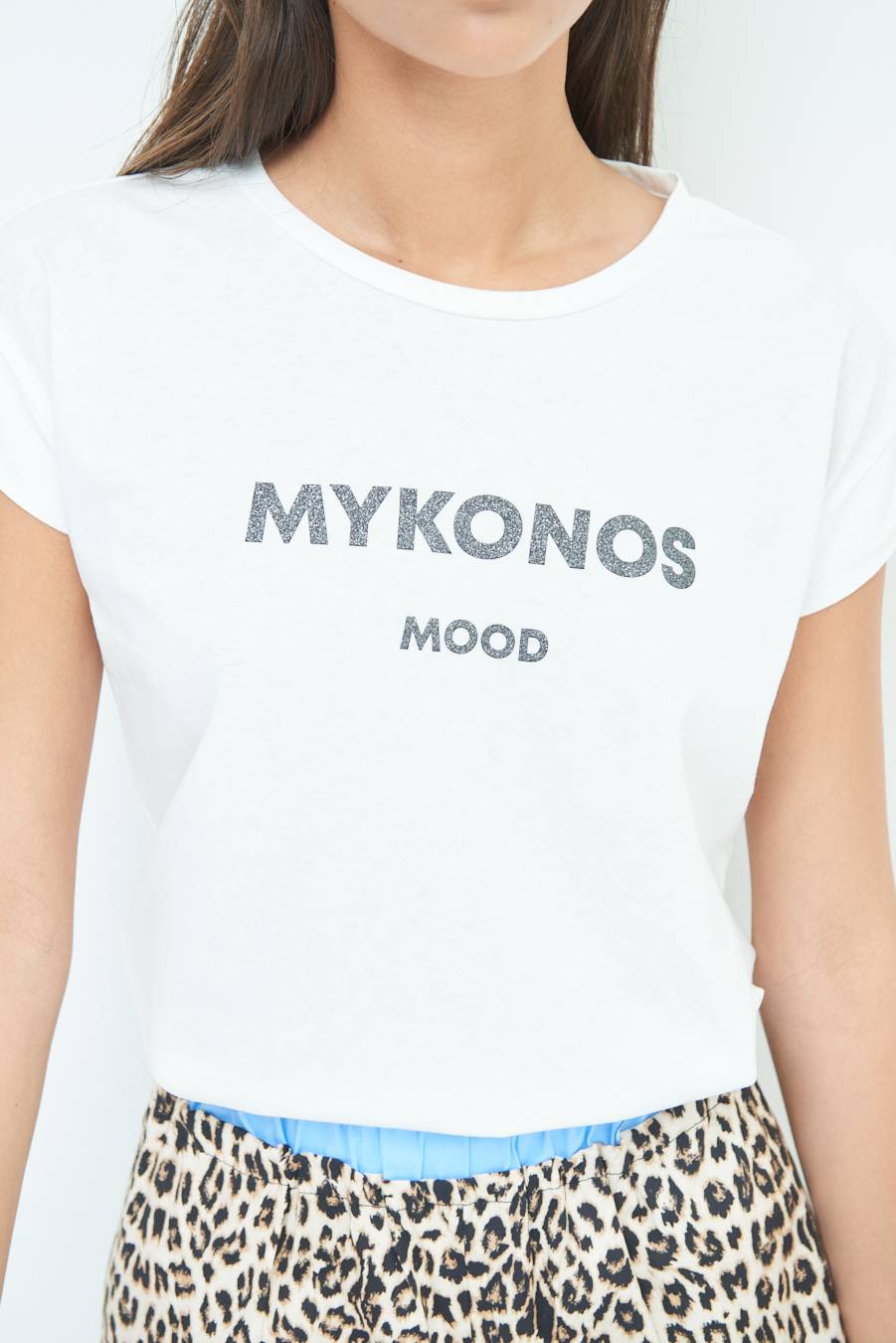 Kikisix T-SHIRT ''MYKONOS'' NERO Negozio