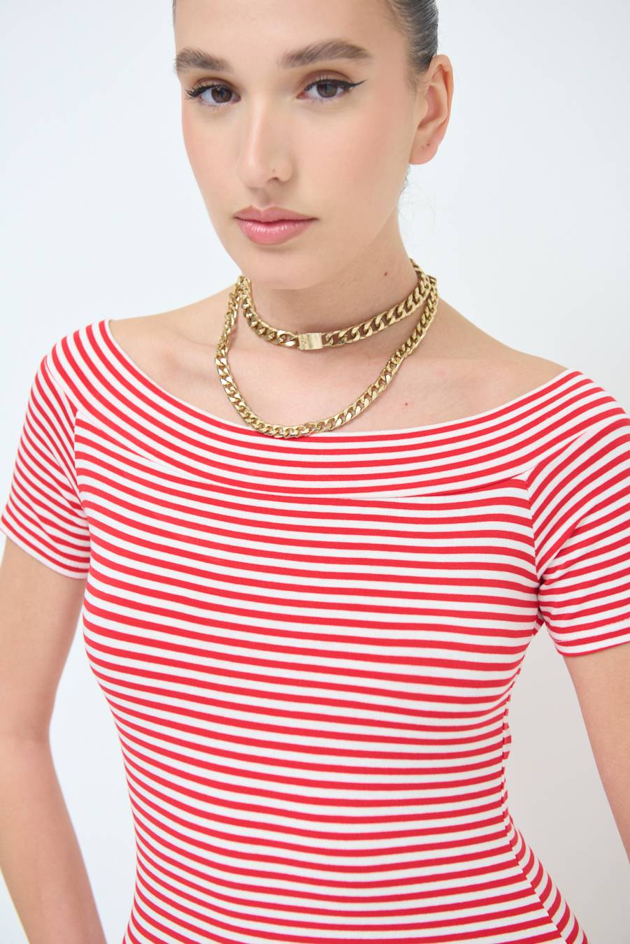 Kikisix ABITO SCOLLO SHIFFER ROSSO Shopping Online