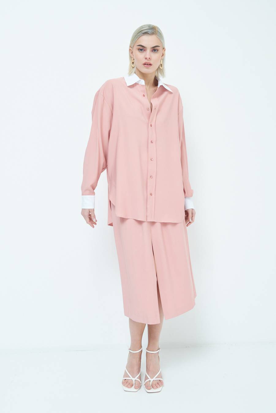 Kikisix CAMICIA COLLETTO B.CO CIPRIA Italy