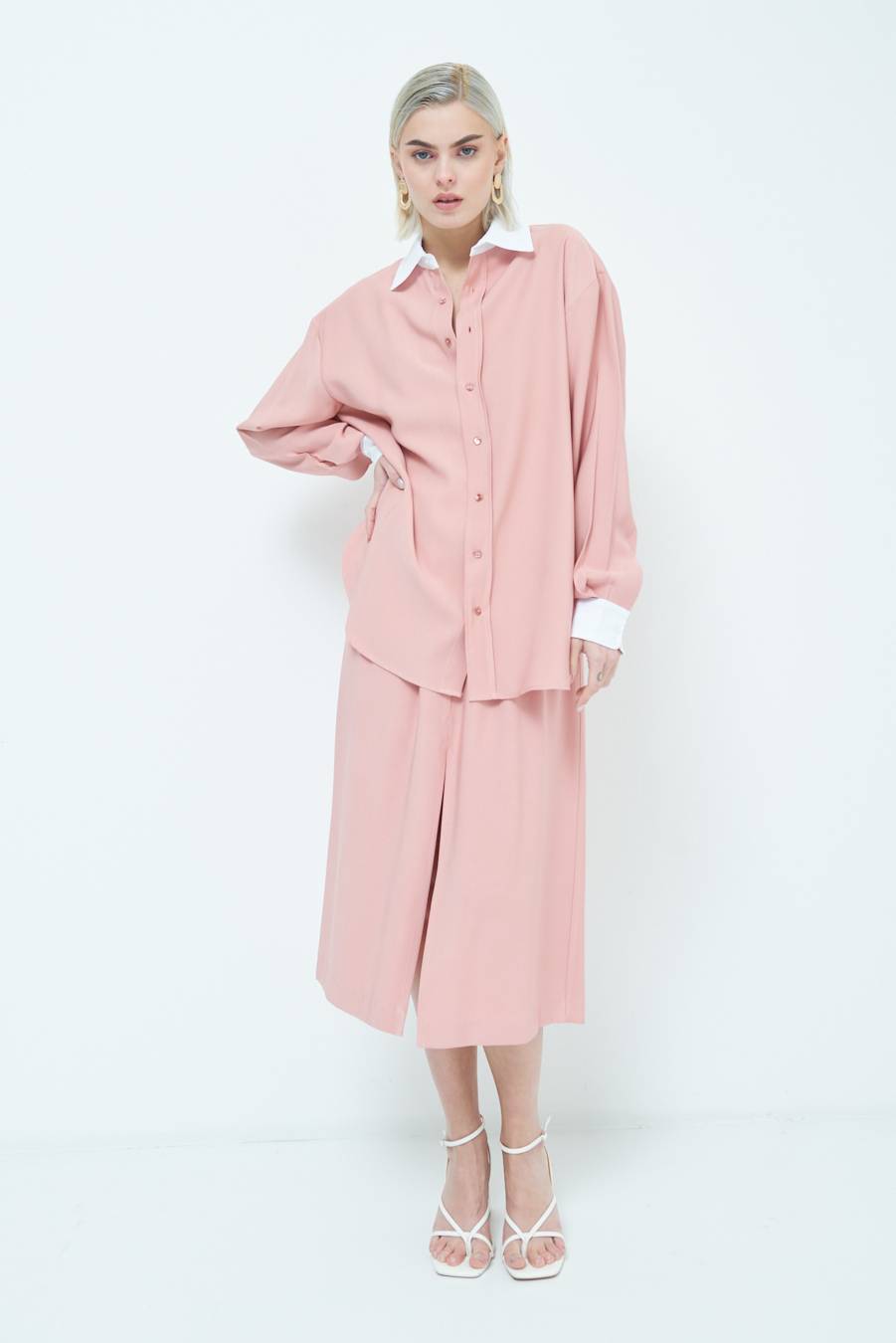Kikisix CAMICIA COLLETTO B.CO CIPRIA Italy