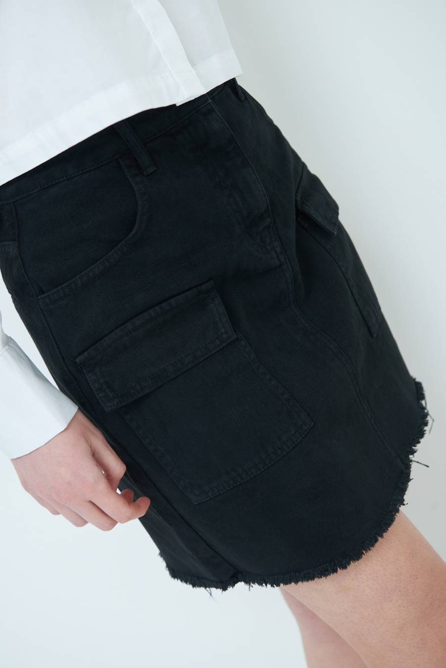 Kikisix MINIGONNA NERO Shopping Online