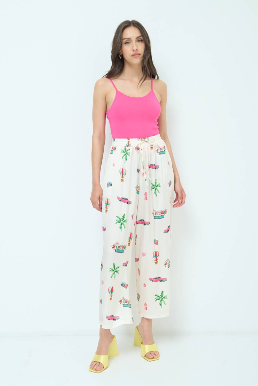 Kikisix PANTALONE PALAZZO PANNA Promozione