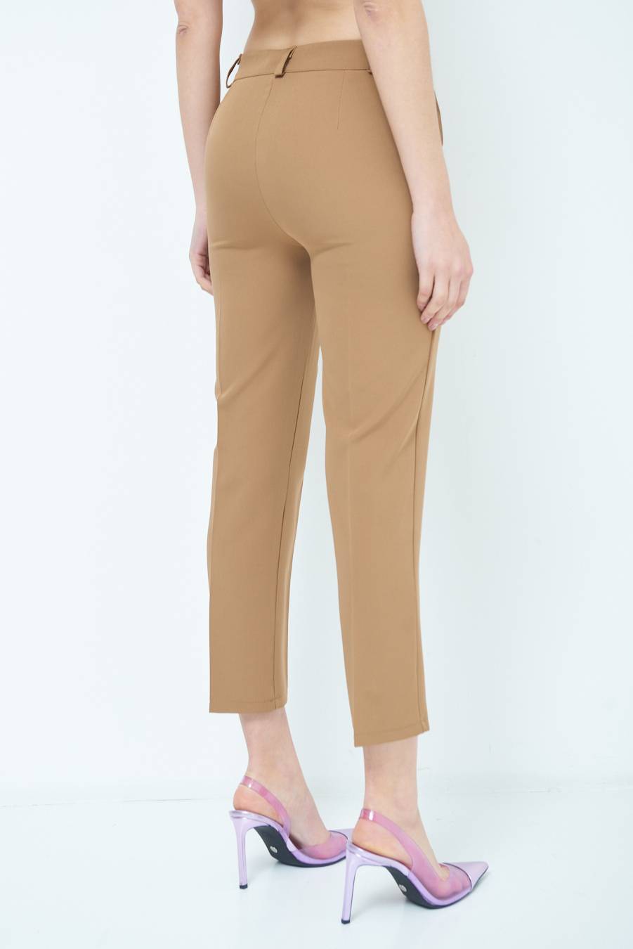 Kikisix PANTALONE SIGARETTA FANGO Outlet