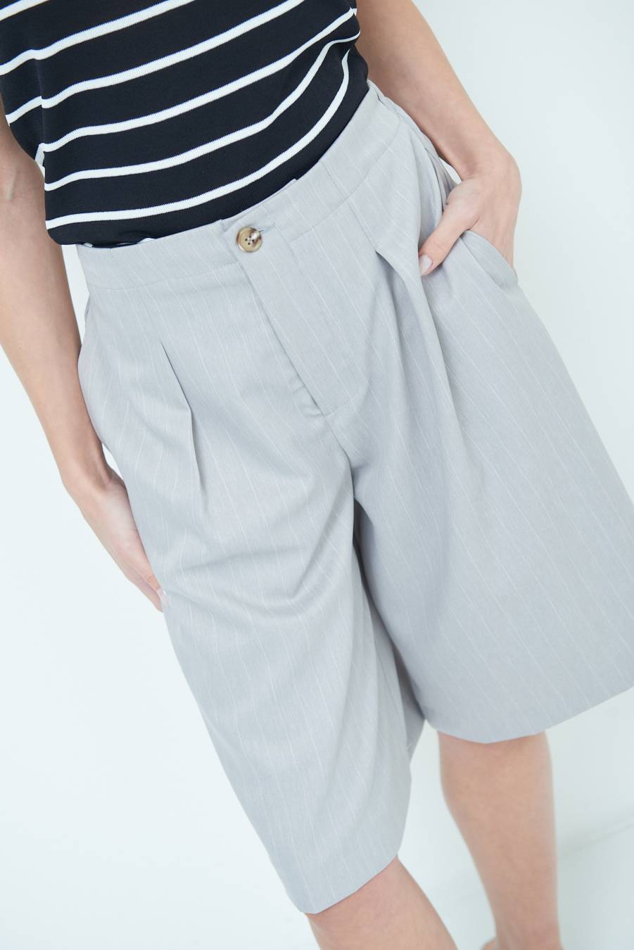 Kikisix PANTA GONNA 3/4 SILVER Offerte