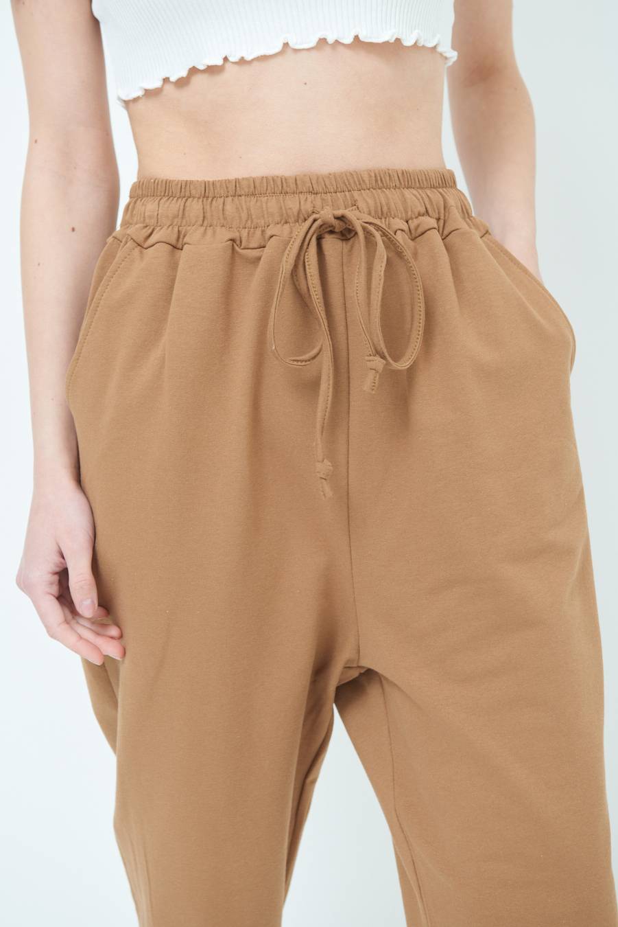 Kikisix PANTALONE TUTA TABACCO Saldi Di Fabbrica