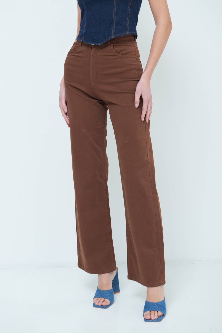 Kikisix PANTALONE PALAZZO MORO 2025