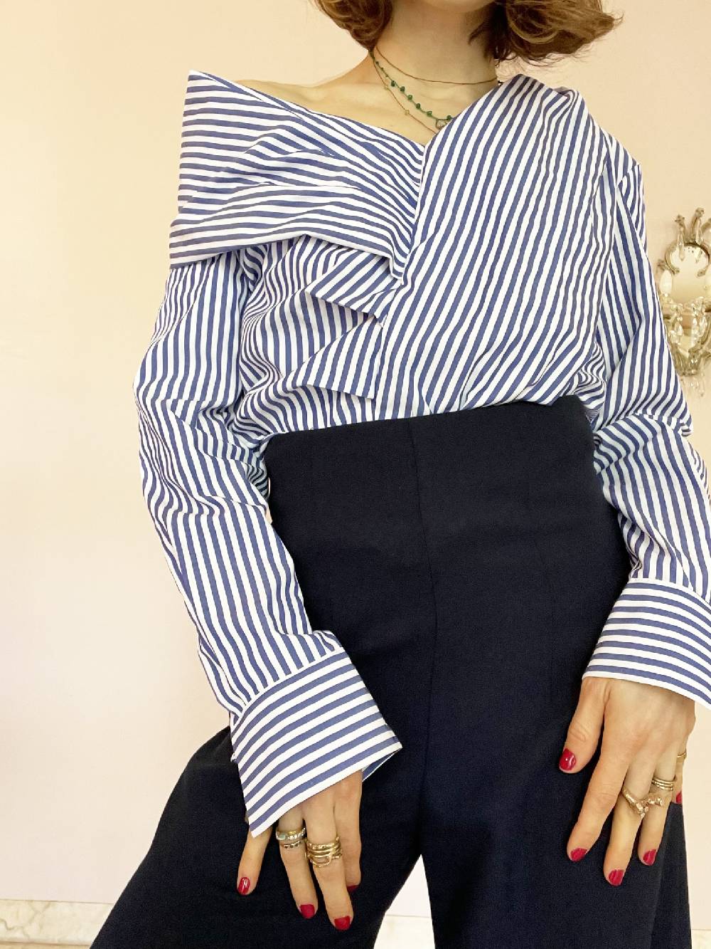 Laviniaturra Camicia sblusata Qualità