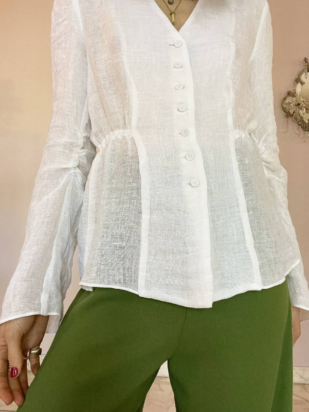 Laviniaturra Camicia con bottoncini Soddisfazione Garantita