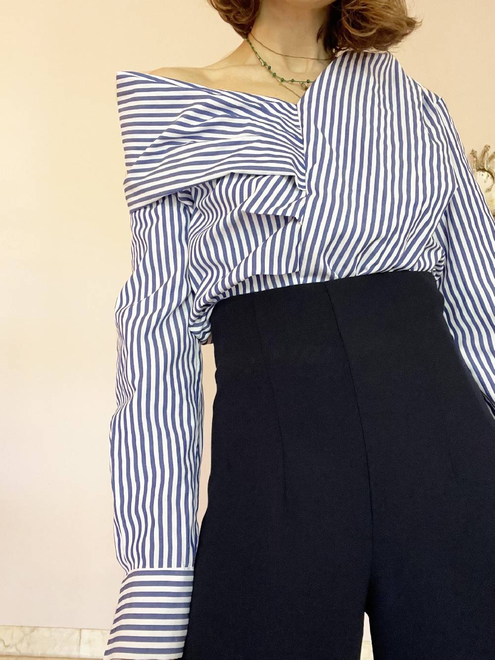 Laviniaturra Pantaloni larghi a vita alta Convenienza