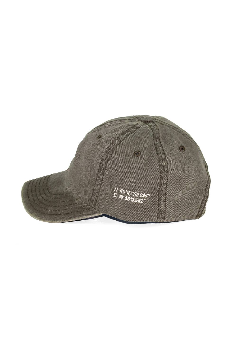 Lc23 Baseball Cap Washed Army Green Saldi Di Fabbrica