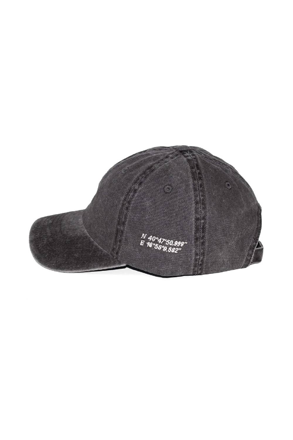 Lc23 Baseball Cap Washed Black Negozio