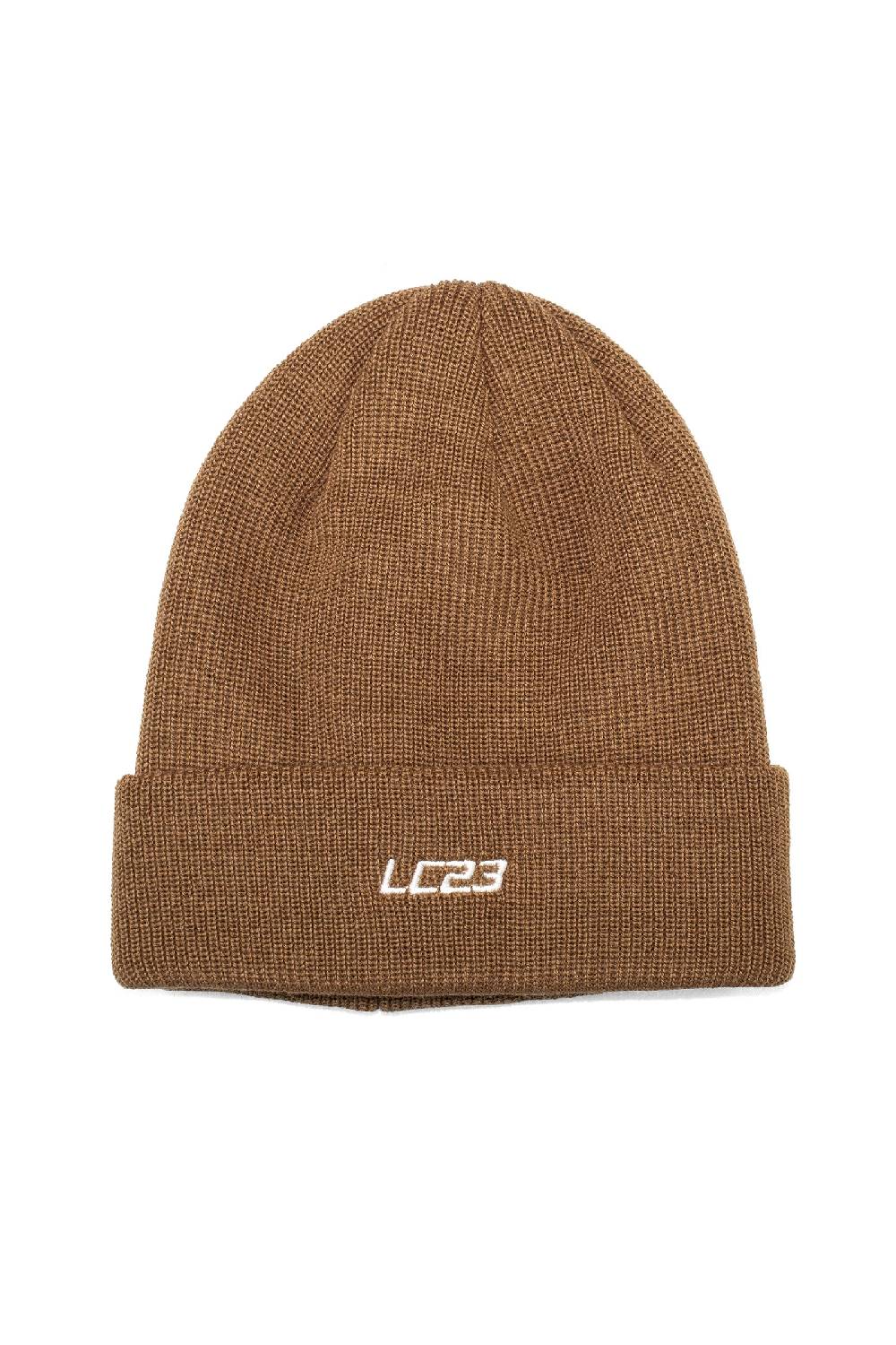 Lc23 Beanie Hat Embroidery Camel Promozione