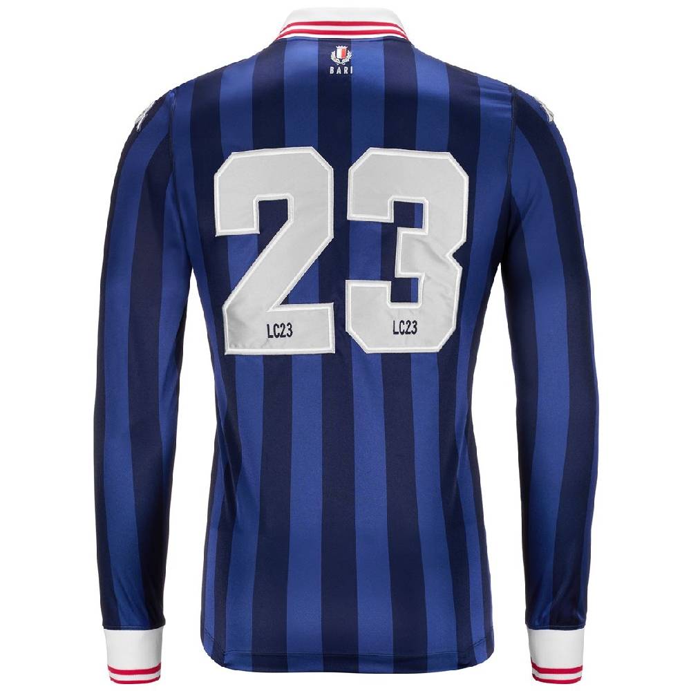 Lc23 LC23 x Kappa x SSC BARI Navy Jersey Long Sleeve Qualità