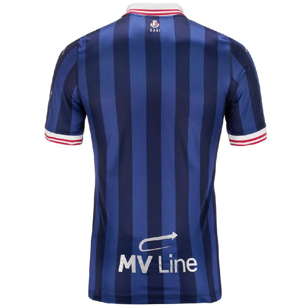 Lc23 LC23 x Kappa x SSC BARI Navy Jersey Short Sleeve Promozione