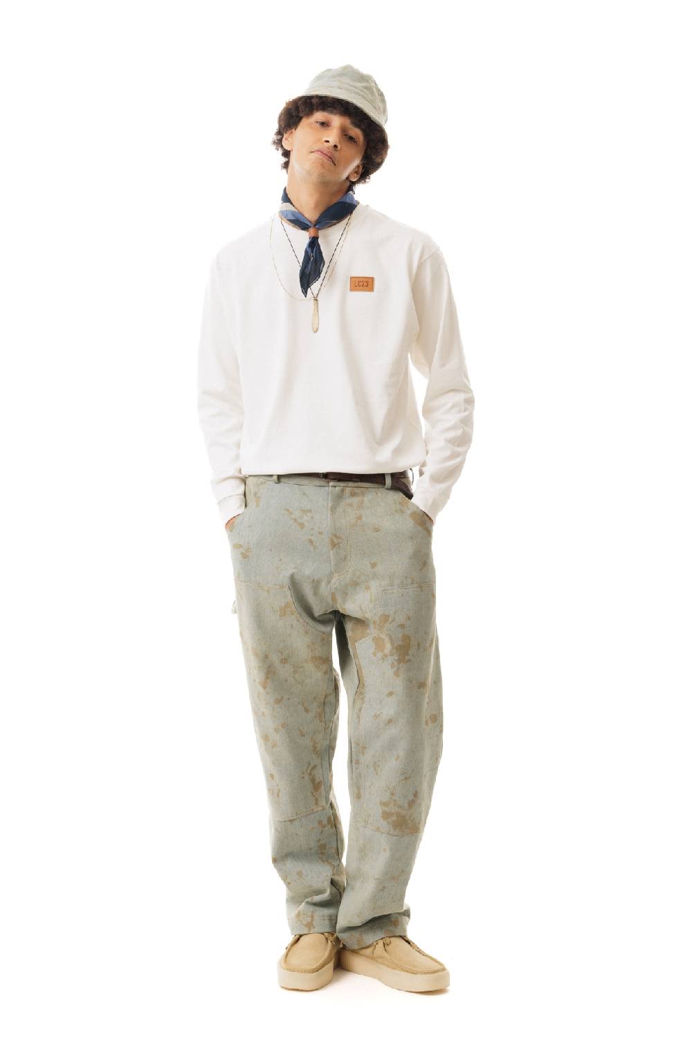 Lc23 Dirty Denim Work Trousers Prezzo Ridotto