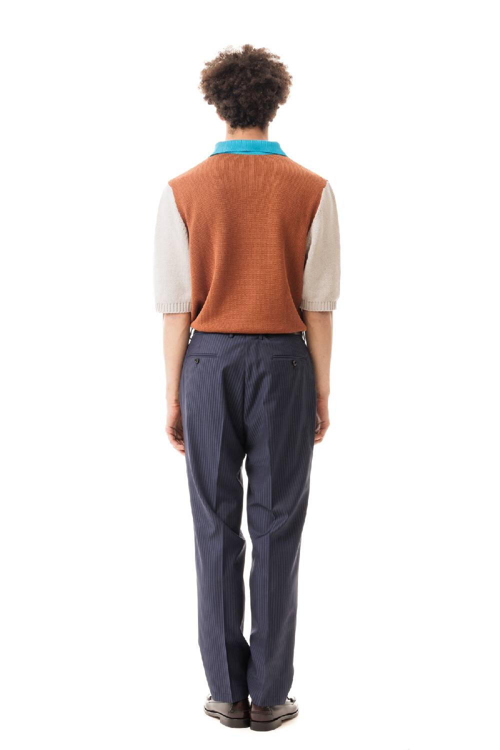 Lc23 Stripes Navy Trousers Novità