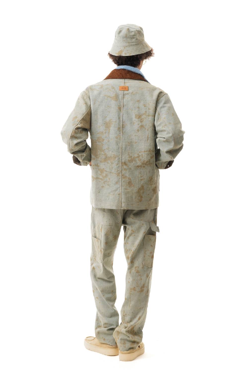 Lc23 Dirty Denim Work Jacket Saldi