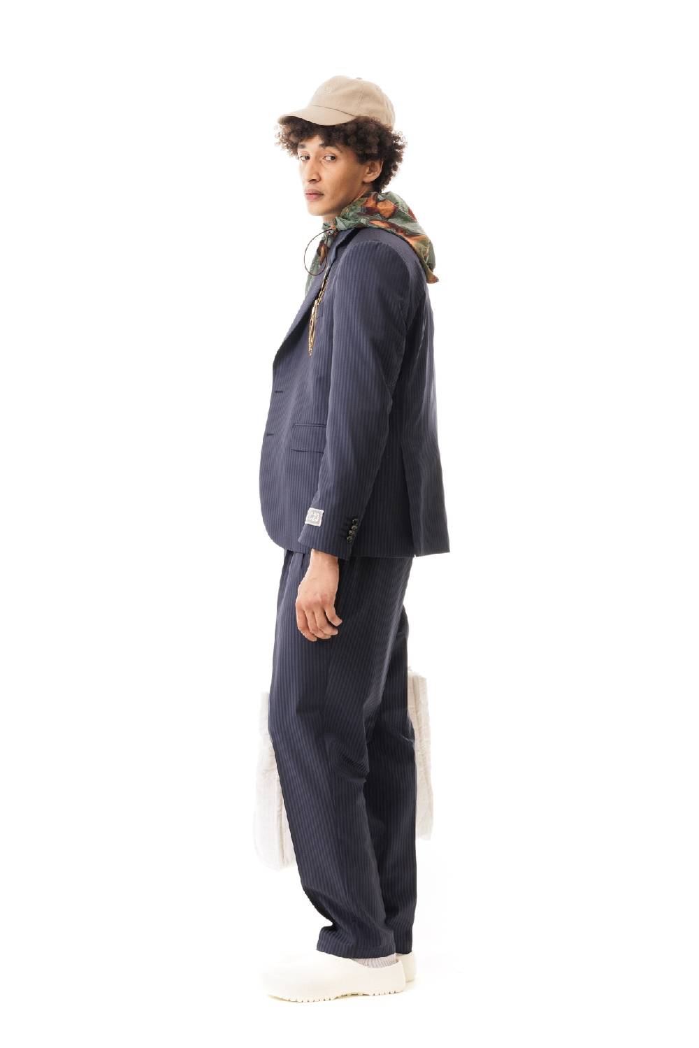 Lc23 Stripes Navy Blazer Vendita Economica
