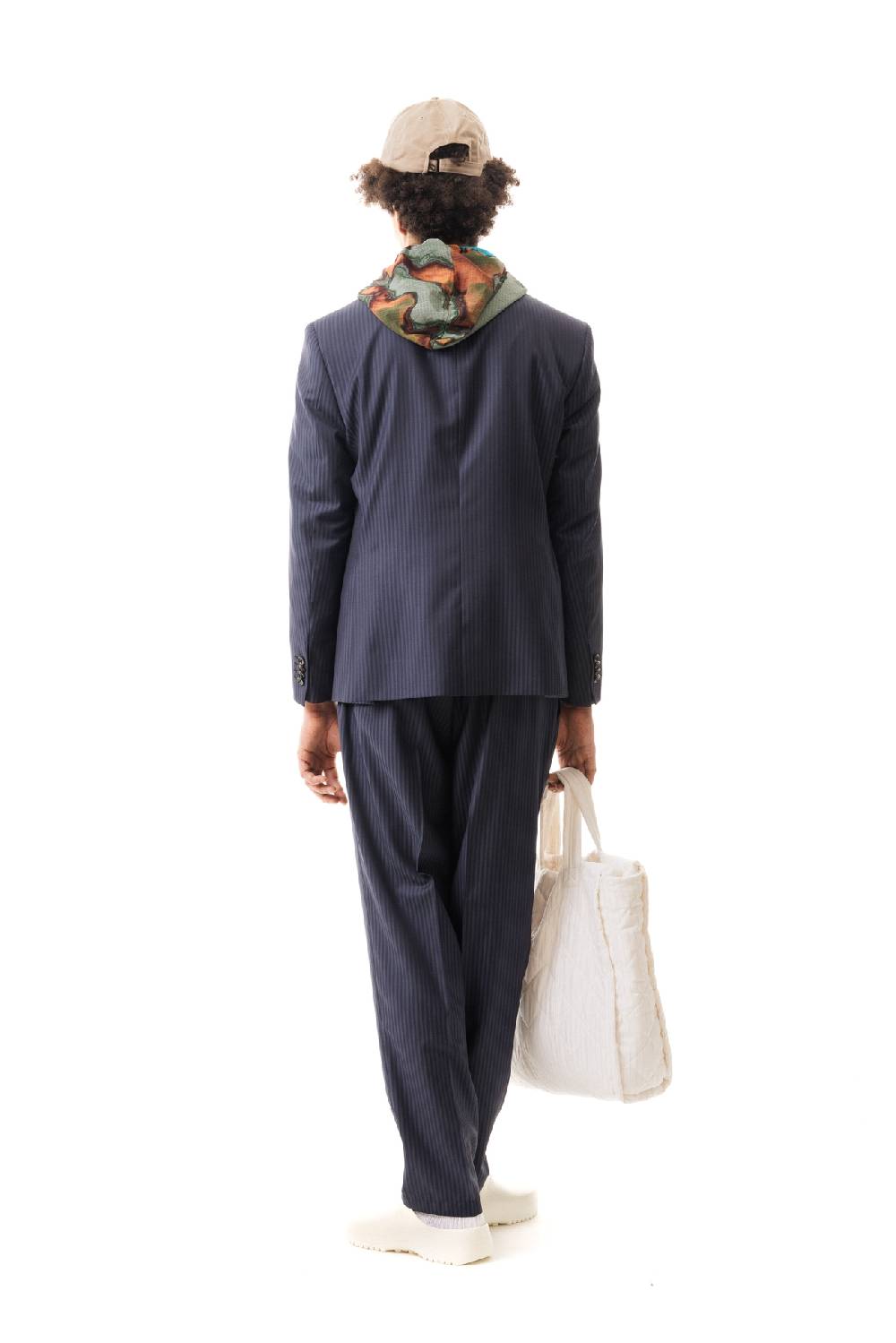 Lc23 Stripes Navy Blazer Vendita Economica