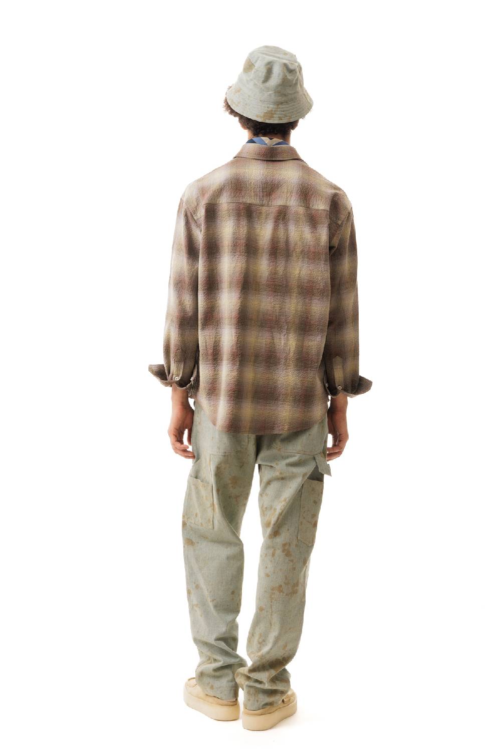 Lc23 Seersucker Check Shirt Officina