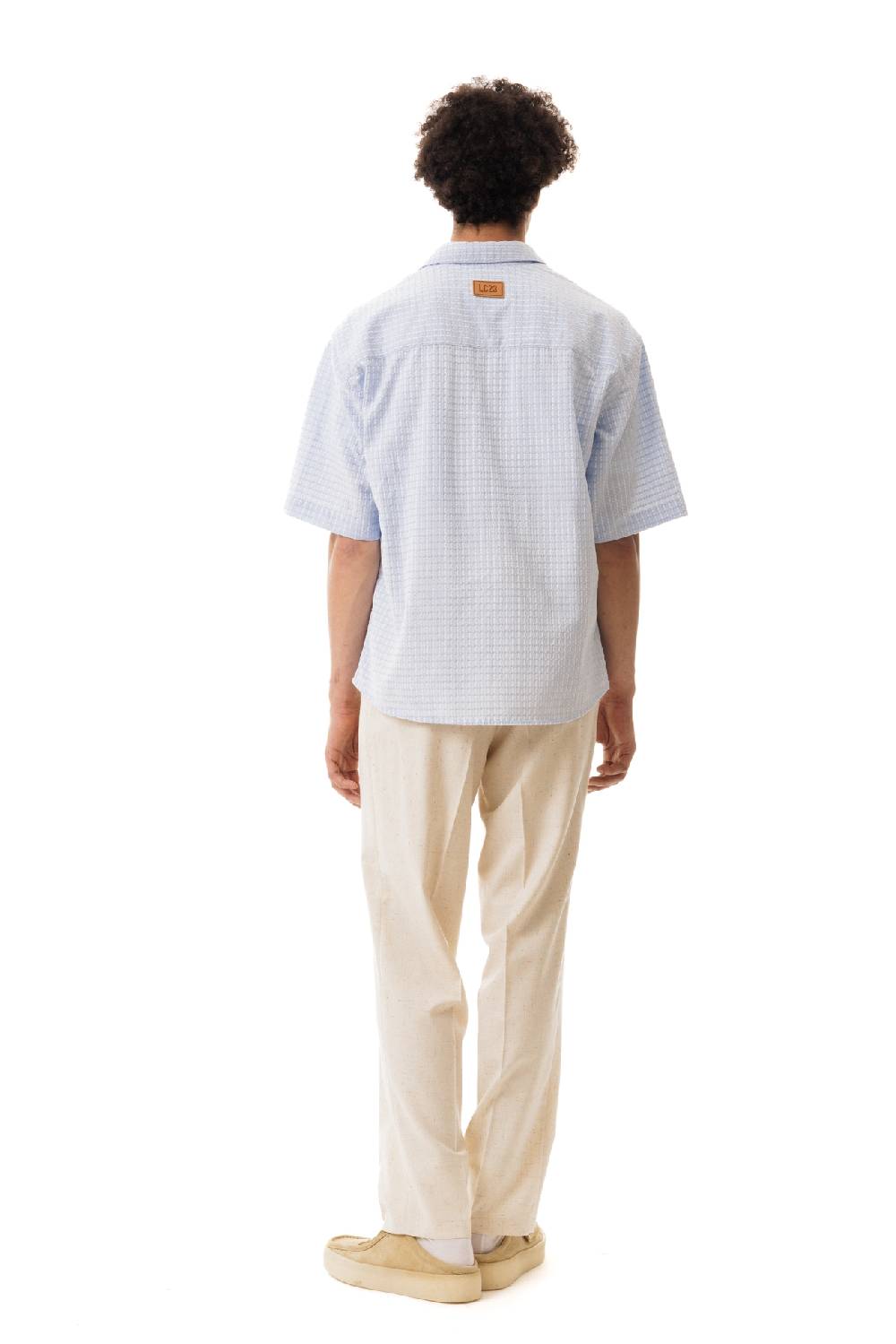 Lc23 Short Sleeve Shirt Blue Nuovo