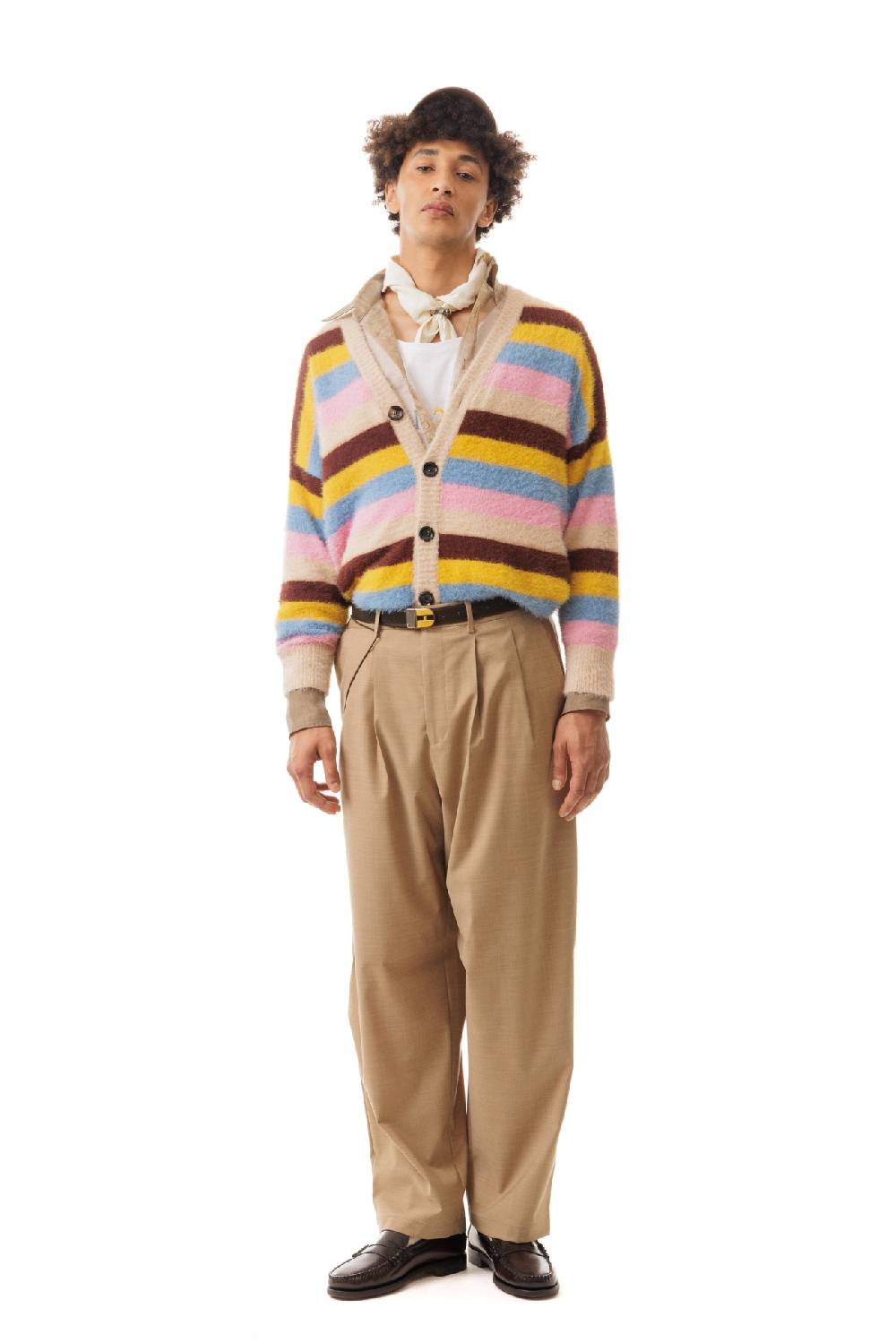Lc23 Multicolor Stripes Cardigan Acquista Ora