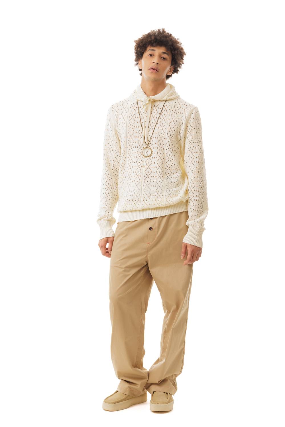 Lc23 Crochet Hoodie