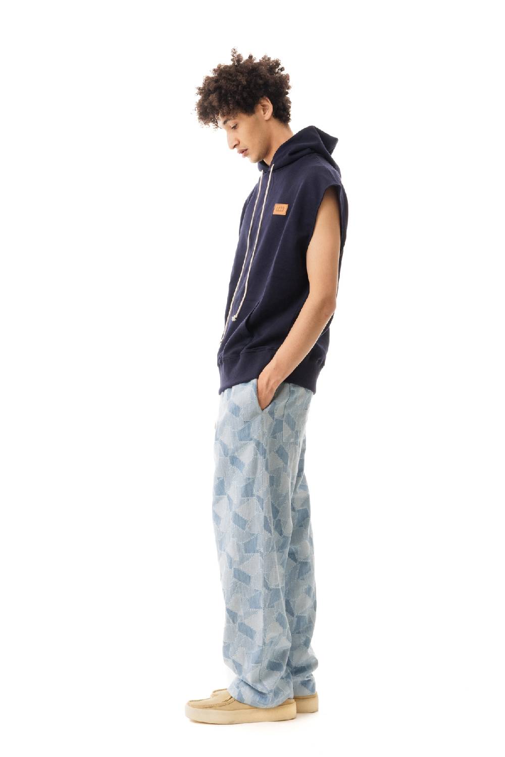 Lc23 Hoodie Vest Navy Prezzo Ridotto