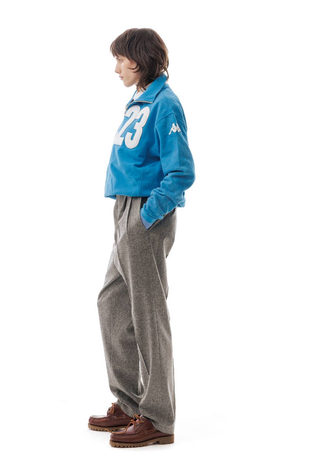 Lc23 LC23 x KAPPA EROI SWEATER BLUE Saldi Di Fabbrica