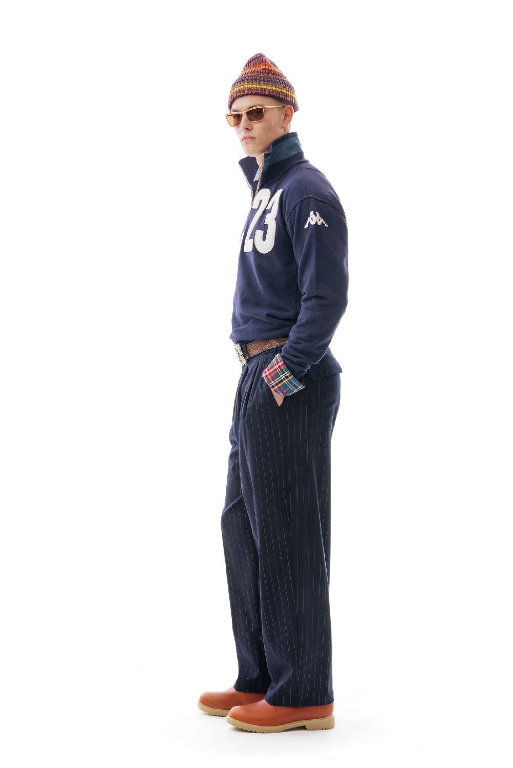 Lc23 LC23 x KAPPA EROI SWEATER NAVY I Più Venduti