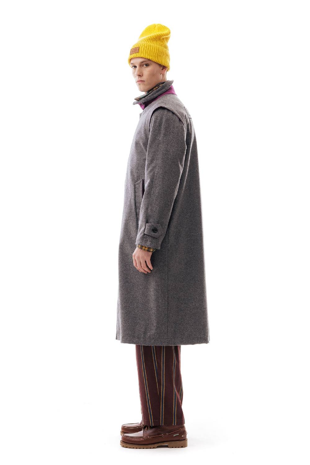 Lc23 WR Loden Coat Grey Vendite Flash