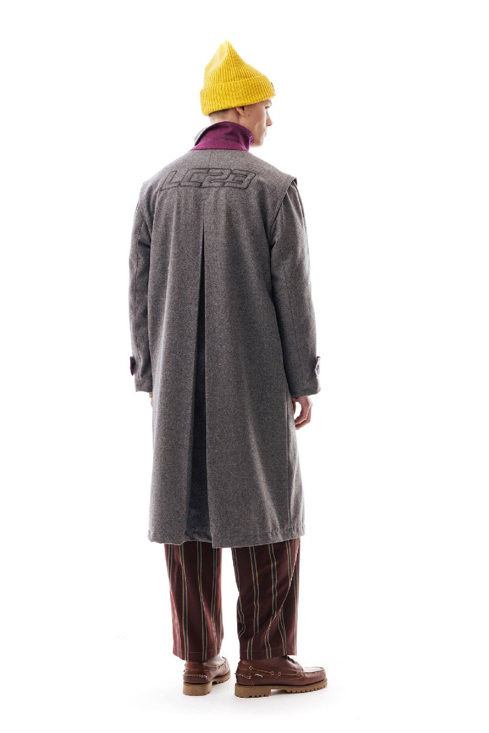 Lc23 WR Loden Coat Grey Vendite Flash