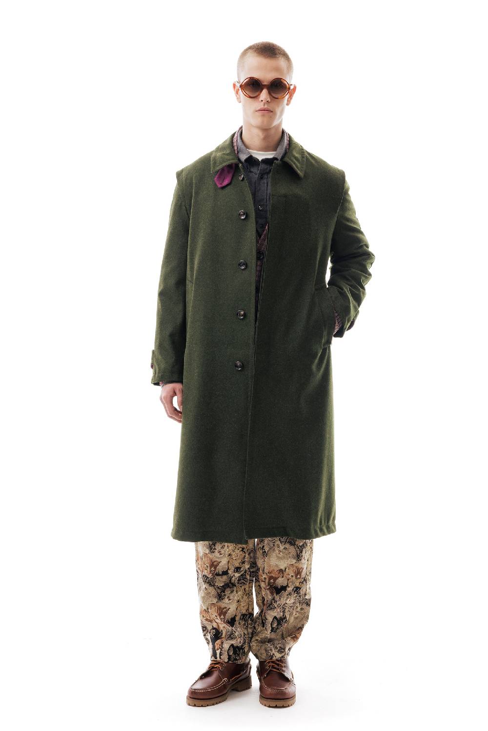 Lc23 WR Loden Coat Green Negozio