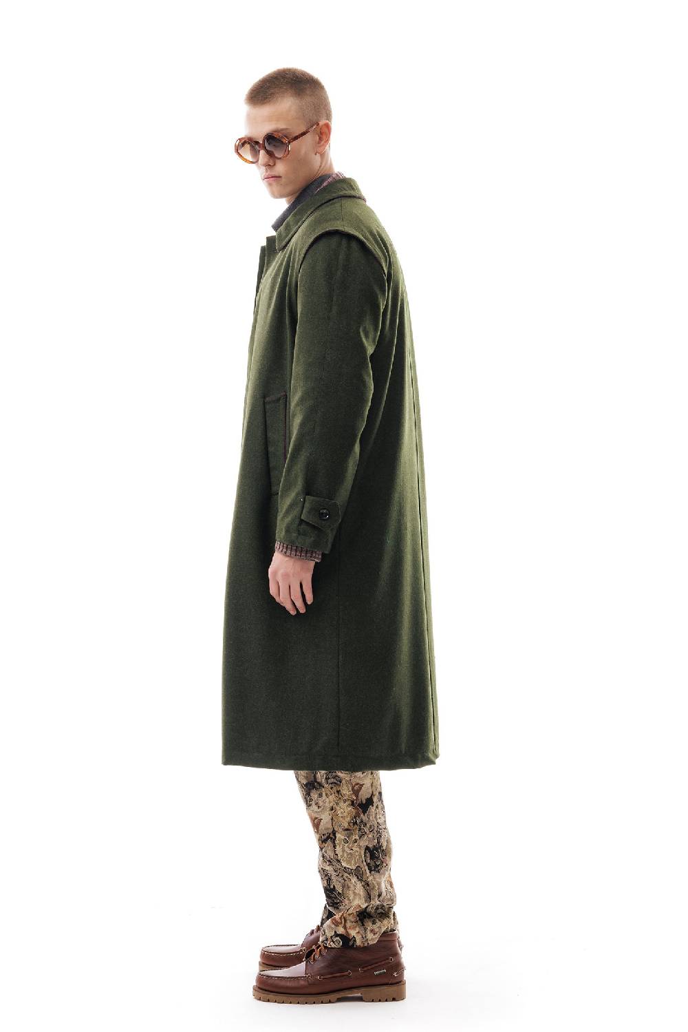 Lc23 WR Loden Coat Green Negozio