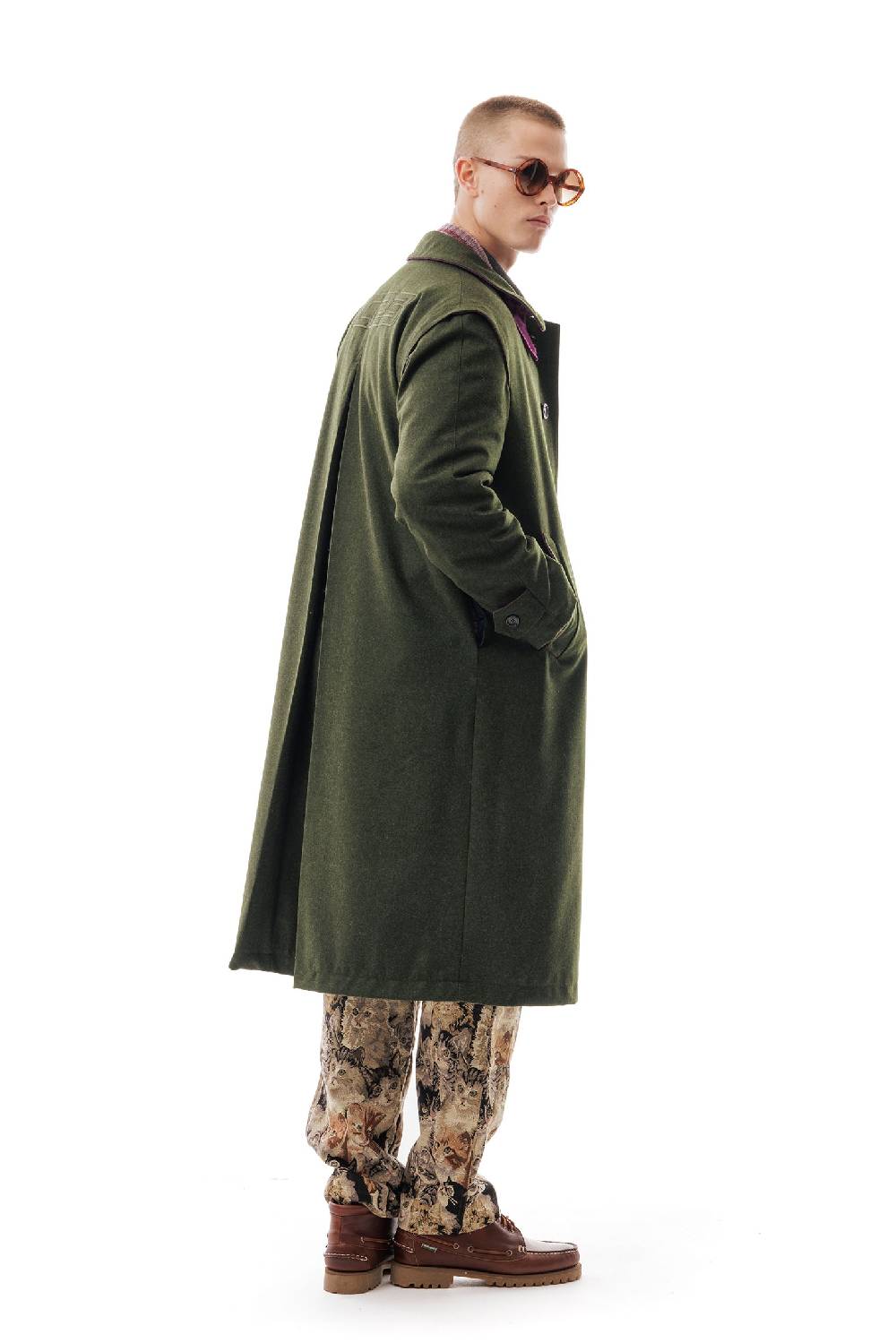Lc23 WR Loden Coat Green Negozio