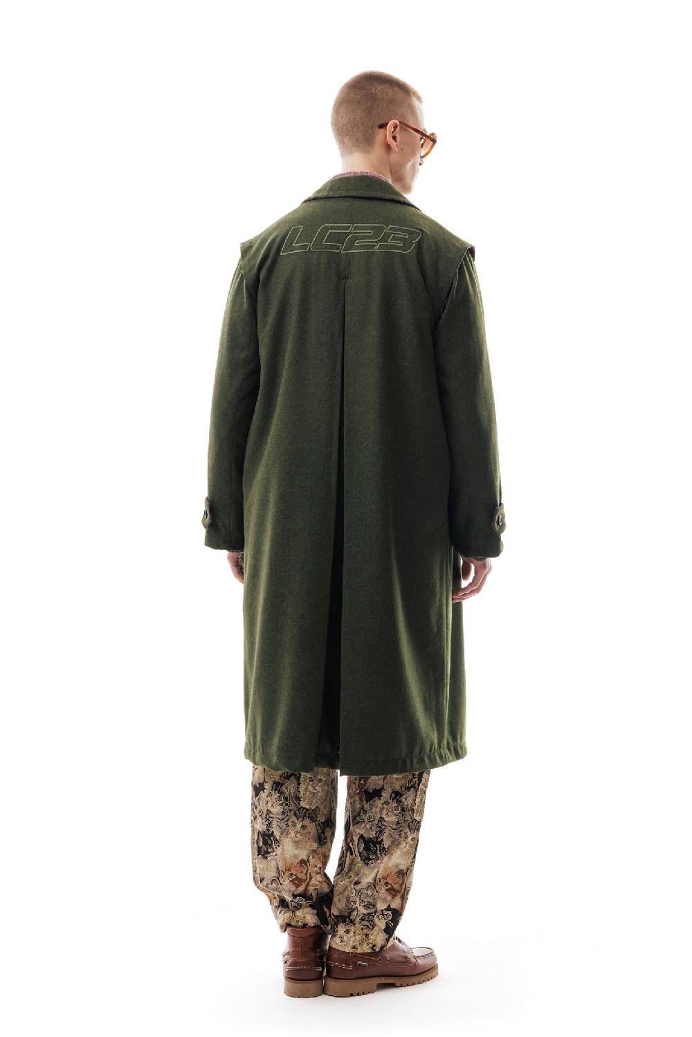 Lc23 WR Loden Coat Green Negozio