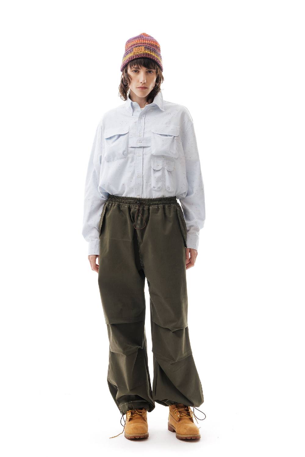 Lc23 Paracadute Pants Army Green