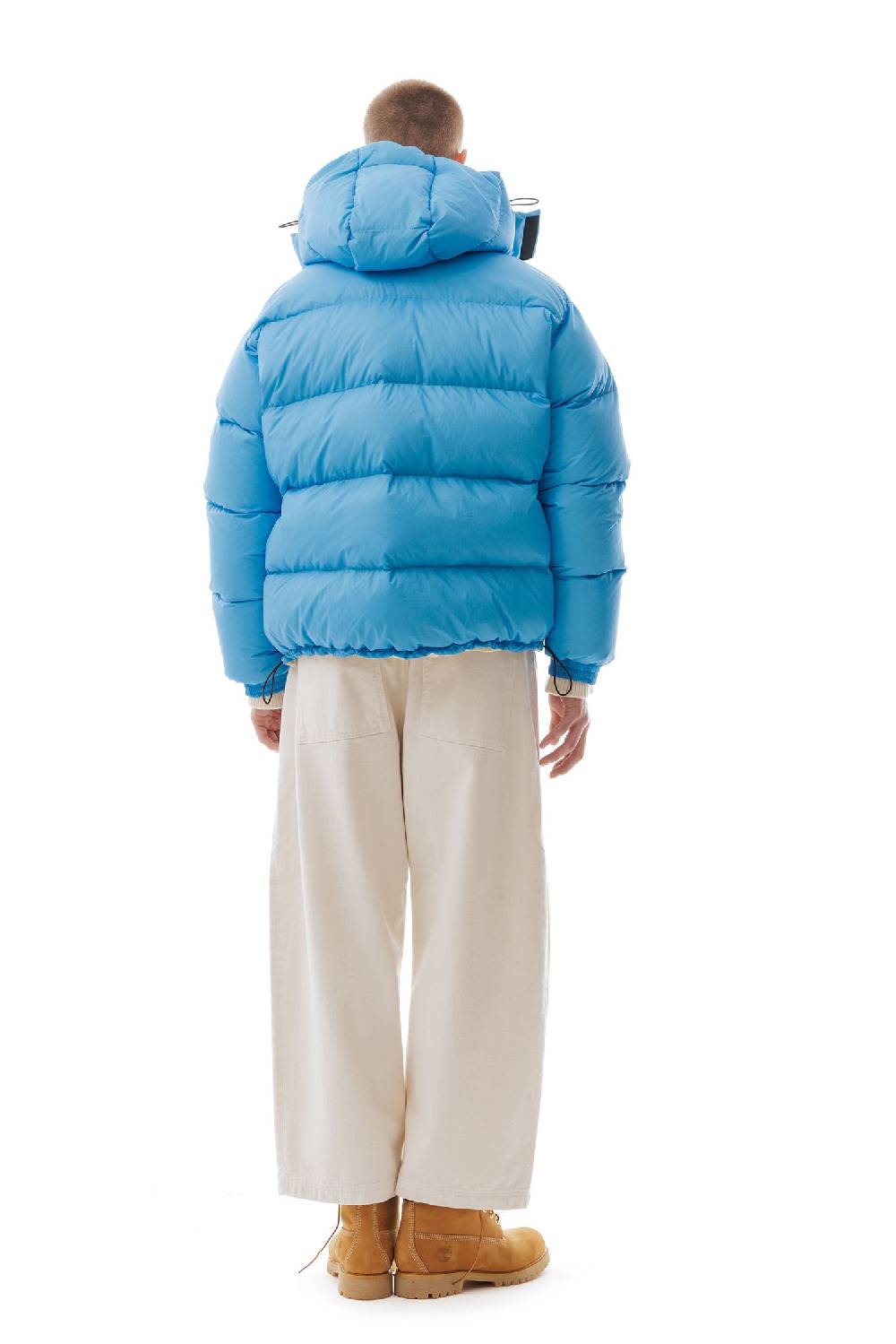 Lc23 Multipocket Down Jacket Blue Sottocosto