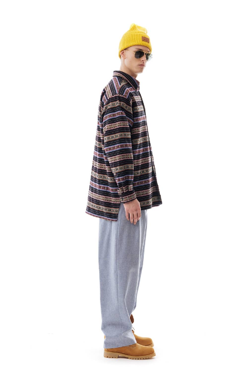 Lc23 Stripes Jaquard Overshirt Negozio
