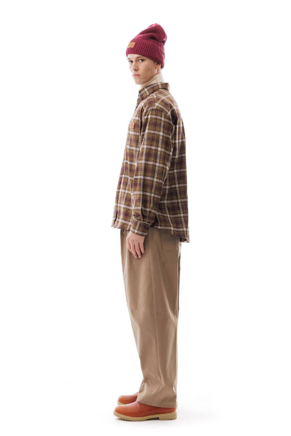 Lc23 Flannel Check Shirt Army Green Ultimi tre giorni